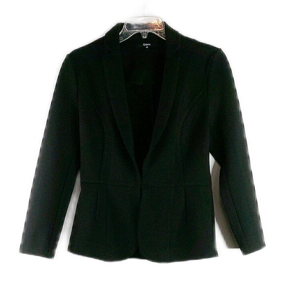 Quince - Long Sleeve Black Blazer/Jacket Office- XS - Picture 1 of 8